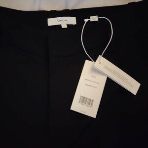 Vince Wide Leg Trousers, black, size 0, NWT